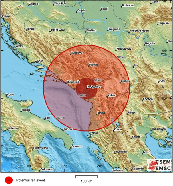 Земетресение с магнитуд 3 1 по скалата на Рихтер е регистрирано