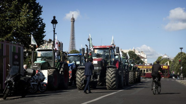 Протестите на френските фермери, настояващи за по-добри условия на труд