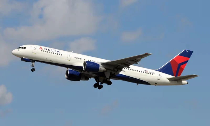 ������� Boeing 757 �� Delta Air Lines ������ ������ �� ����� �� ��������