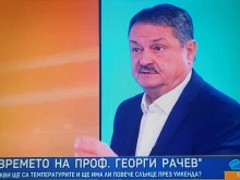 Проф. Рачев: Очаква ни антициклон през уикенда