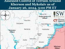 ISW: ВСУ държат позиции на левия бряг на Херсонска област