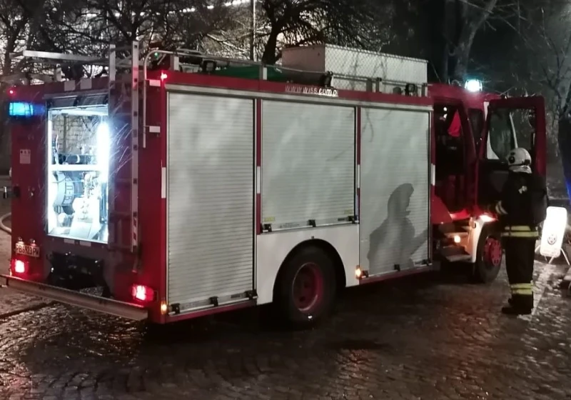 Фирмена база горя в Пловдив
