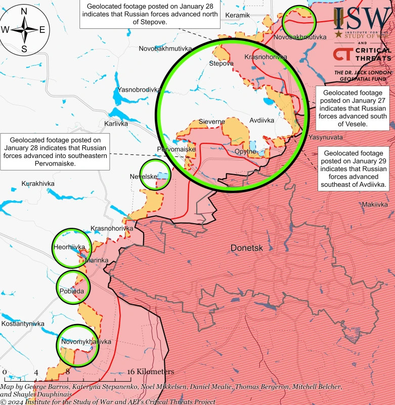 ISW: ВСУ водят позиционни боеве югозападно от Донецк