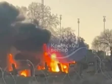 Украйна е поразила руското летище "Белбек" в Крим с 5 снаряда