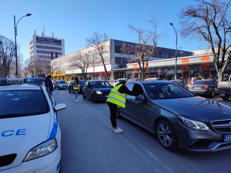 Деца и полицаи от Силистра в съвместна акция срещу шофирането под въздействие на алкохол и дрога