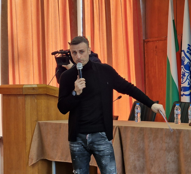 Кандидатът за президент на Българския футболен съюз (БФС) Димитър Бербатов