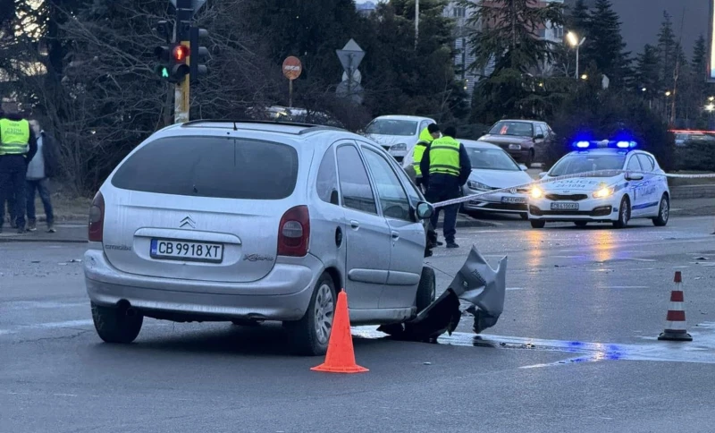 След тежката катастрофа в София: Мъж е с опасност за живота, а инцидентът бил предизвикан от пиян и дрогиран шофьор