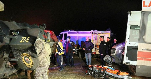Хеликоптер се разби в турската провинция Газиантеп в югоизточната част