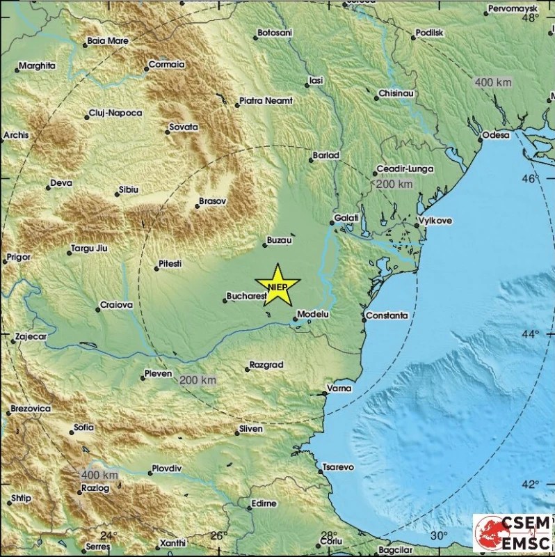 Още едно земетресение с магнитуд 4.0 разлюля Румъния
