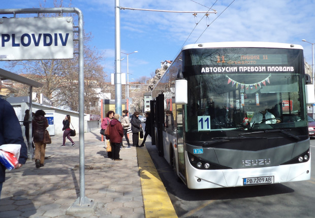 Възстановяват частично маршрута на линия №11 в Пловдив