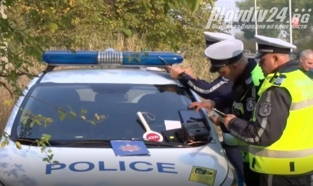 При акция в Пловдив: Полицията глоби водач на електрическа тротинетка и още десетки шофьори-нарушители