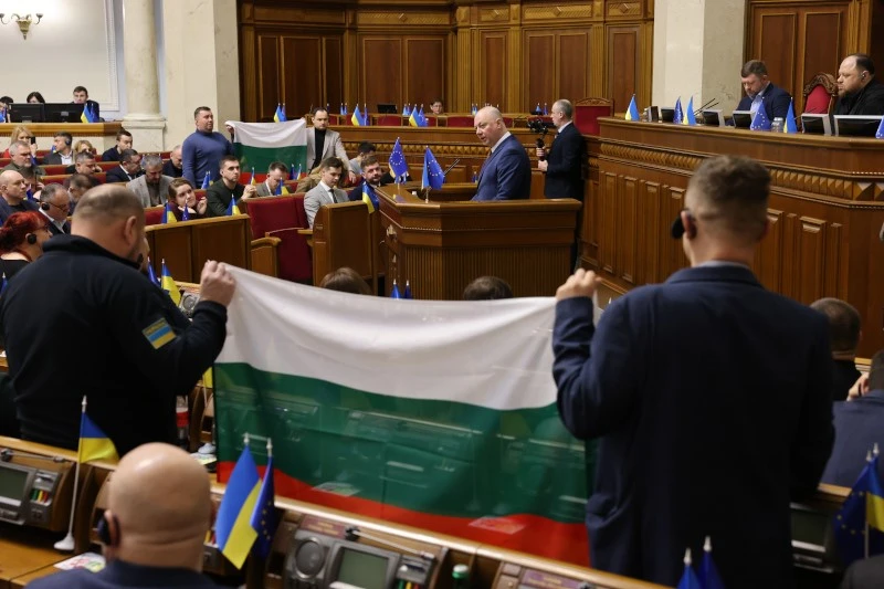 Председателят на парламента: България подкрепя присъединяването на Украйна към ЕС