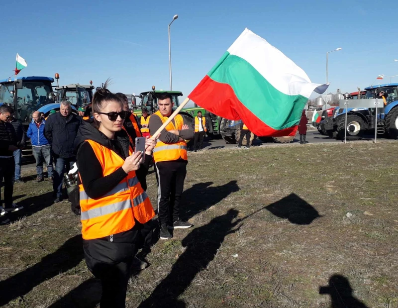 Тракторите тръгват към Пловдив