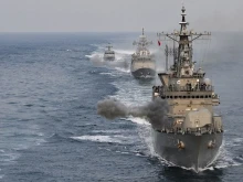 САЩ, Австралия и Япония проведоха военни учения в Южнокитайско море