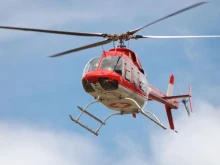 Само за 28 минути: Въздушната линейка докара пострадал от Банско до София
