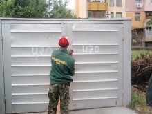 Извършиха акция за премахване на незаконни гаражи в "Южен"