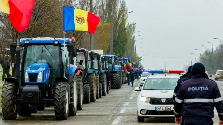 И фермерите в Молдова излязоха на протест, искат компенсации за кризата