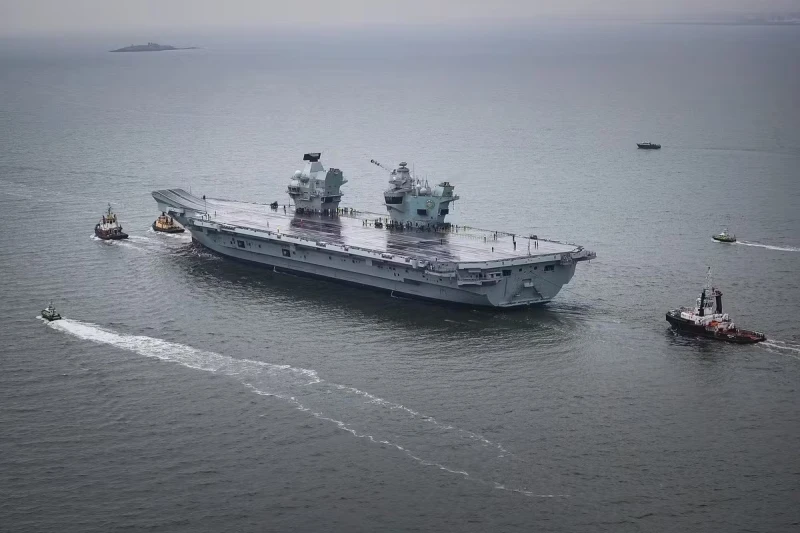 Британският самолетоносач HMS Prince of Wales все пак отплава за ученията на НАТО в Норвегия