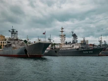 Украйна потопи пореден голям десантен кораб на Русия в Крим