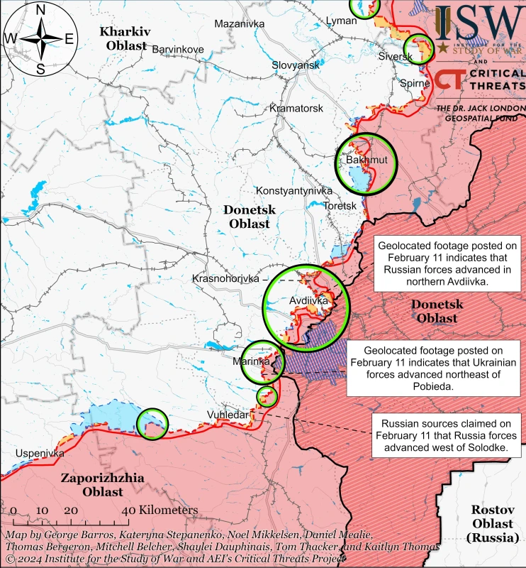 ISW: Руснаците контролират над 15 процента от Авдеевка, правят опити за настъпление близо до Бахмут