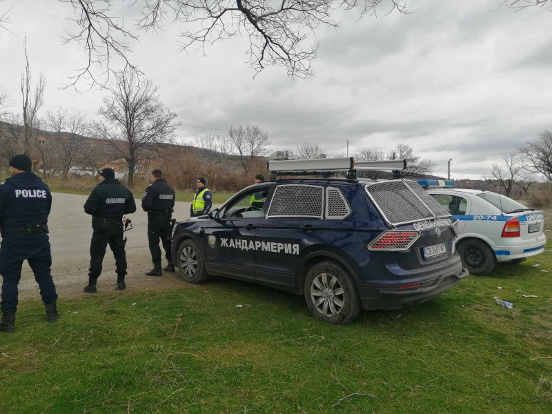 Специализирана операция на полиция, жандармерия и горски служители в Сливенско