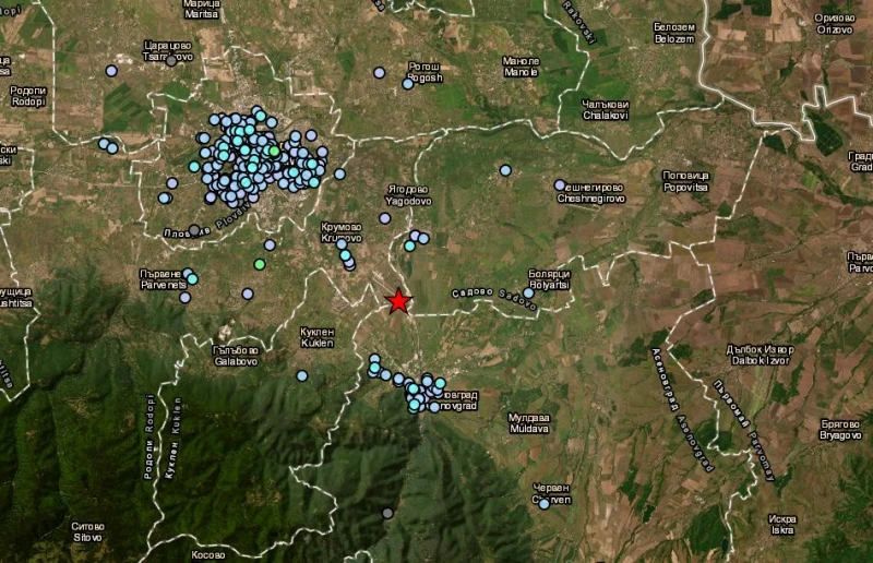 Земетресение разлюля Пловдив