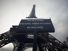 Стачка затвори Айфеловата кула преди Олимпийските игри в Париж