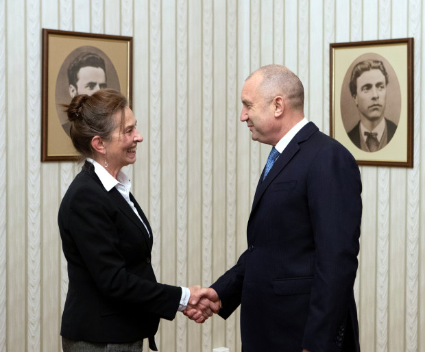 Президентът Румен Радев се срещна с посланика на Германия Ирене
