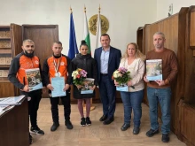 Кметът Пенчо Милков награди медалистите на ТСК – Русе