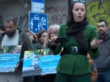 Протест срещу освобождаването на шофьора, убил Филип на пешеходна пътека