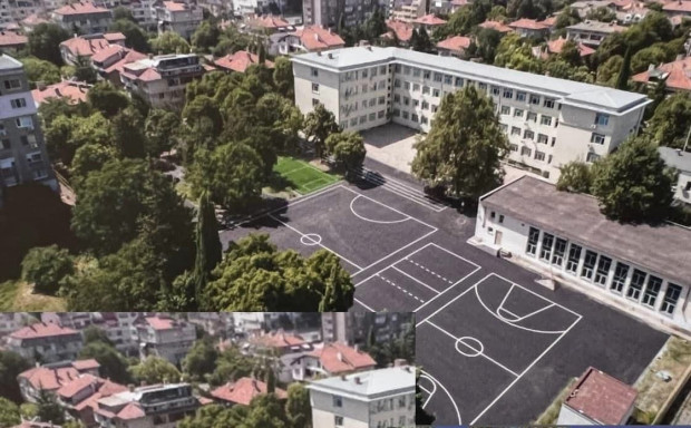 Обновяват спортните площадки и дворните пространства на шест старозагорски училища