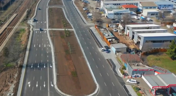 TD Кметът на Бургас публикува видео на обновената ул Одрин Както
