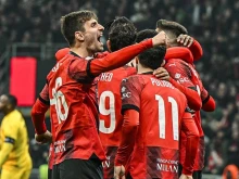 Ясни са стартовите състави на Милан и Рен за реванша в Лига Европа