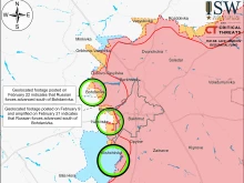 ISW: ВСУ удържат руснаците край Авдеевка, силите на Москва оказват натиск при Работино