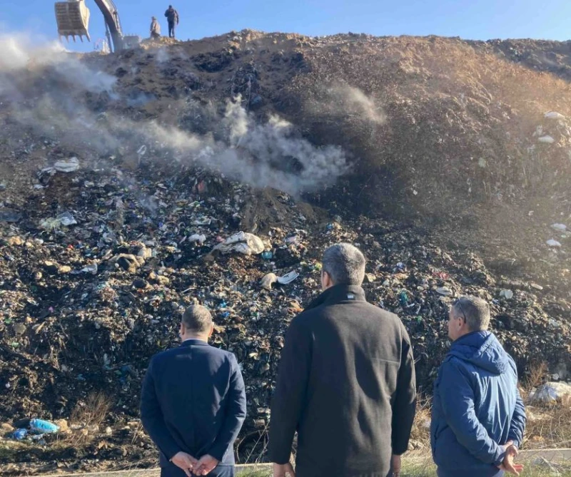 Пожар в депото за отпадъци край Пазарджик, кметът Куленски нареди проверка на концесионера
