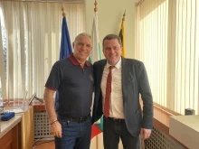 Христо Стоичков се срещна с кмета на Перник