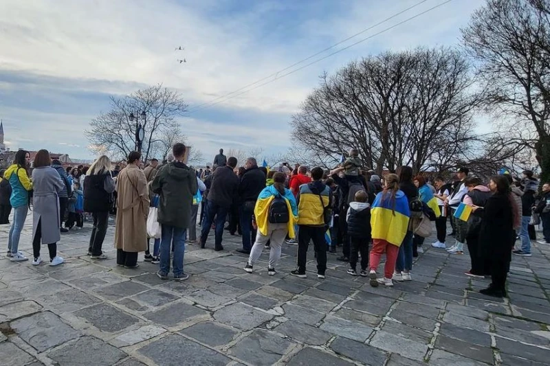 Пловдив отбеляза две години от началото на войната в Украйна