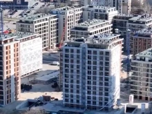 Дрон засне изграждането на един от най-големите жилищни комплекси в Пловдив