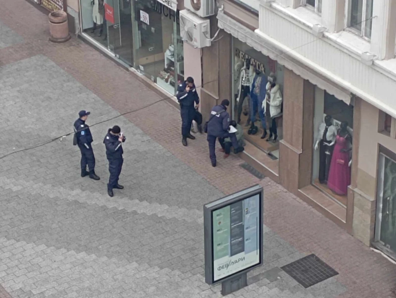Напрежение в центъра на Пловдив