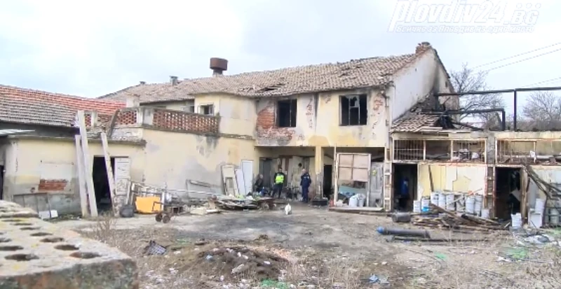 Това е постройката, в която откриха много марихуана