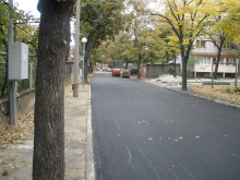 Преасфалтираха улици в "Източен" след изкопни дейности