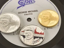 Пуснаха монети с лика на Джордж Майкъл