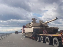 Тежка военна техника на НАТО се придвижва през България
