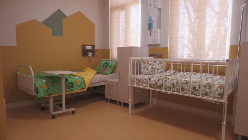 Вижте къде е най-модерното Детско отделение в Северна България