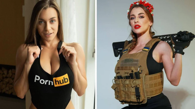 Звезда от Pornhub помага за рехабилитацията на ранените украински бойци