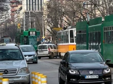 Катастрофа между трамвай и автомобил на бул. "Александър Стамболийски" в столицата 