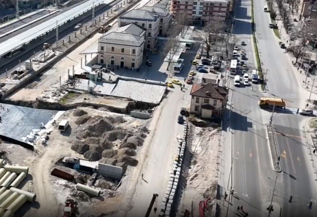 TD Работата по пробива под централната жп гара в Пловдив продължава