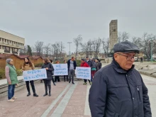 Бизнесът и граждани излязоха на протест във Видин срещу високите местни данъци