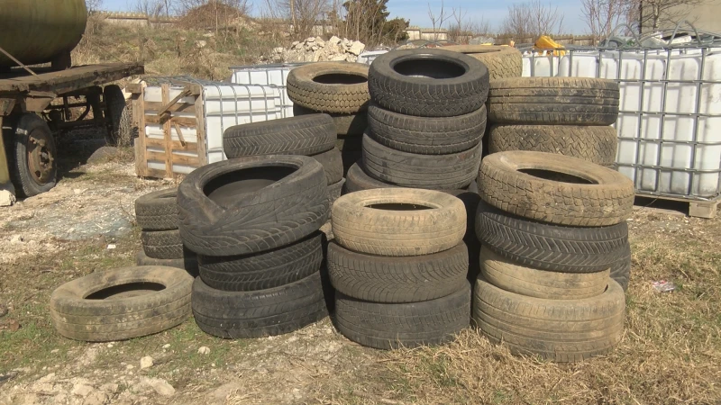 Добро решение за стари автомобилни гуми намериха в Павликени