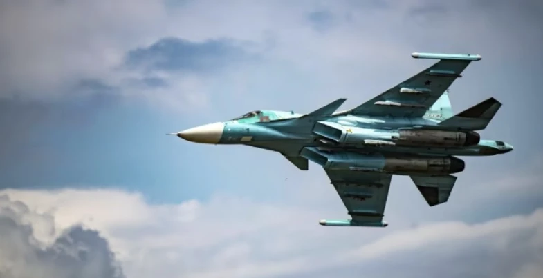Украинските ВВС свалиха още един руски Су-34